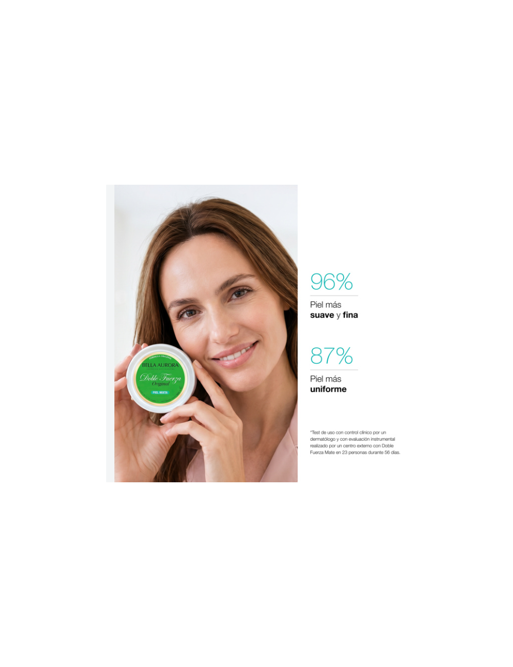 BELLA AURORA CREMA DOBLE FUERZA MATE PIEL MIXTA 30 ML
