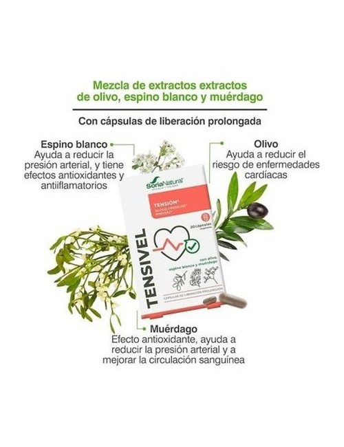 TENSIVEL 30 CAP SORIA NATURAL