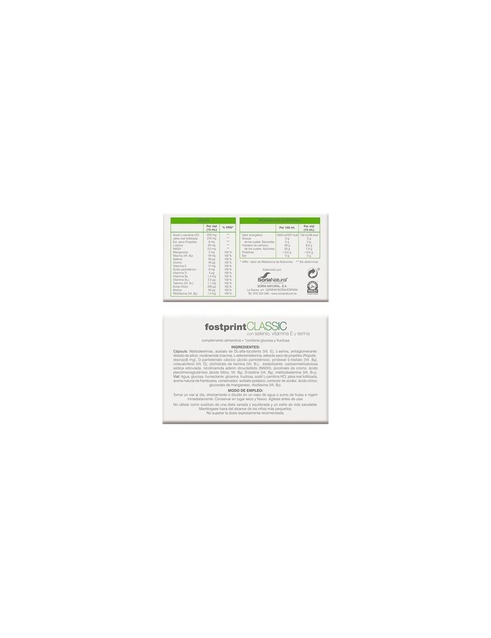 SORIA NATURAL FOST PRINT CLASSIC 300 ML