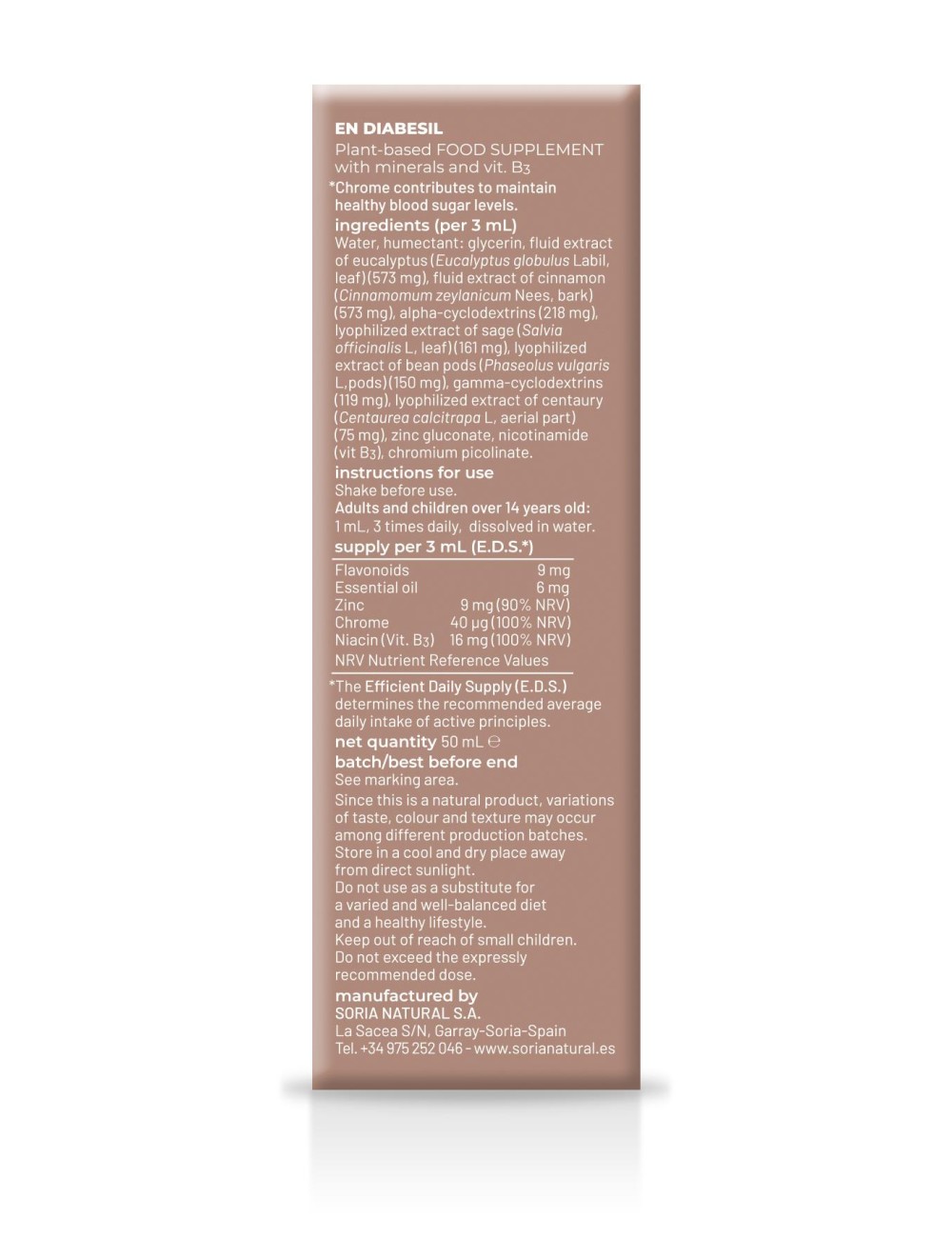 SORIA NATURAL COMPOSOR 17 DIABESIL COMPLEX 50 ML