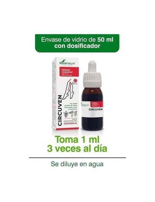 SORIA NATURAL COMPOSOR 40 CIRCUVEN COMPLEX 50 ML