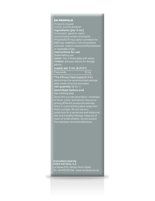 SORIA NATURAL EXTRACTO PROPÓLEO 50 ML