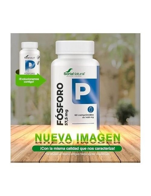 SORIA NATURAL FÓSFORO 60 COMPRIMIDOS