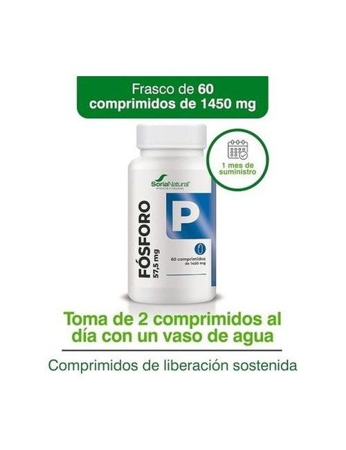 SORIA NATURAL FÓSFORO 60 COMPRIMIDOS