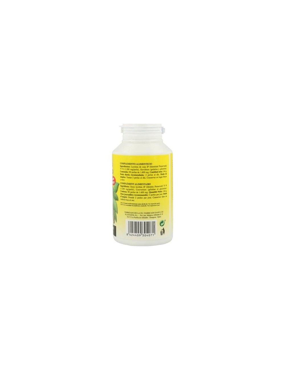 PLANTAPOL LECITINA DE SOJA IP 90 PERLAS