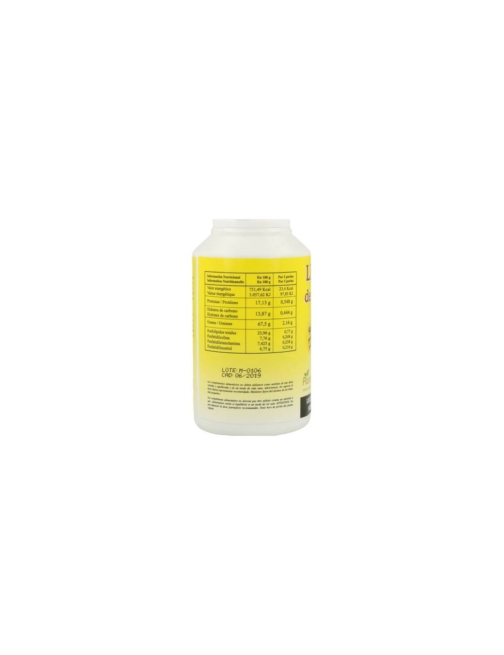 PLANTAPOL LECITINA DE SOJA IP 90 PERLAS