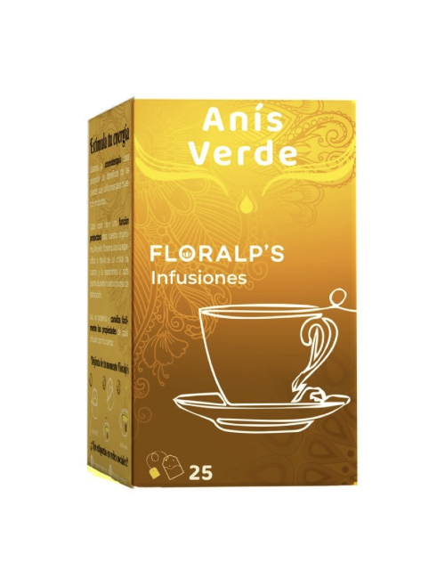 FLORALPS ANÍS VERDE 25 SOBRES