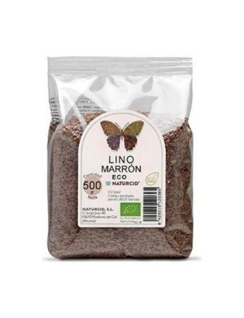 NATURCID SEMILLAS DE LINO MARRON 500 GR