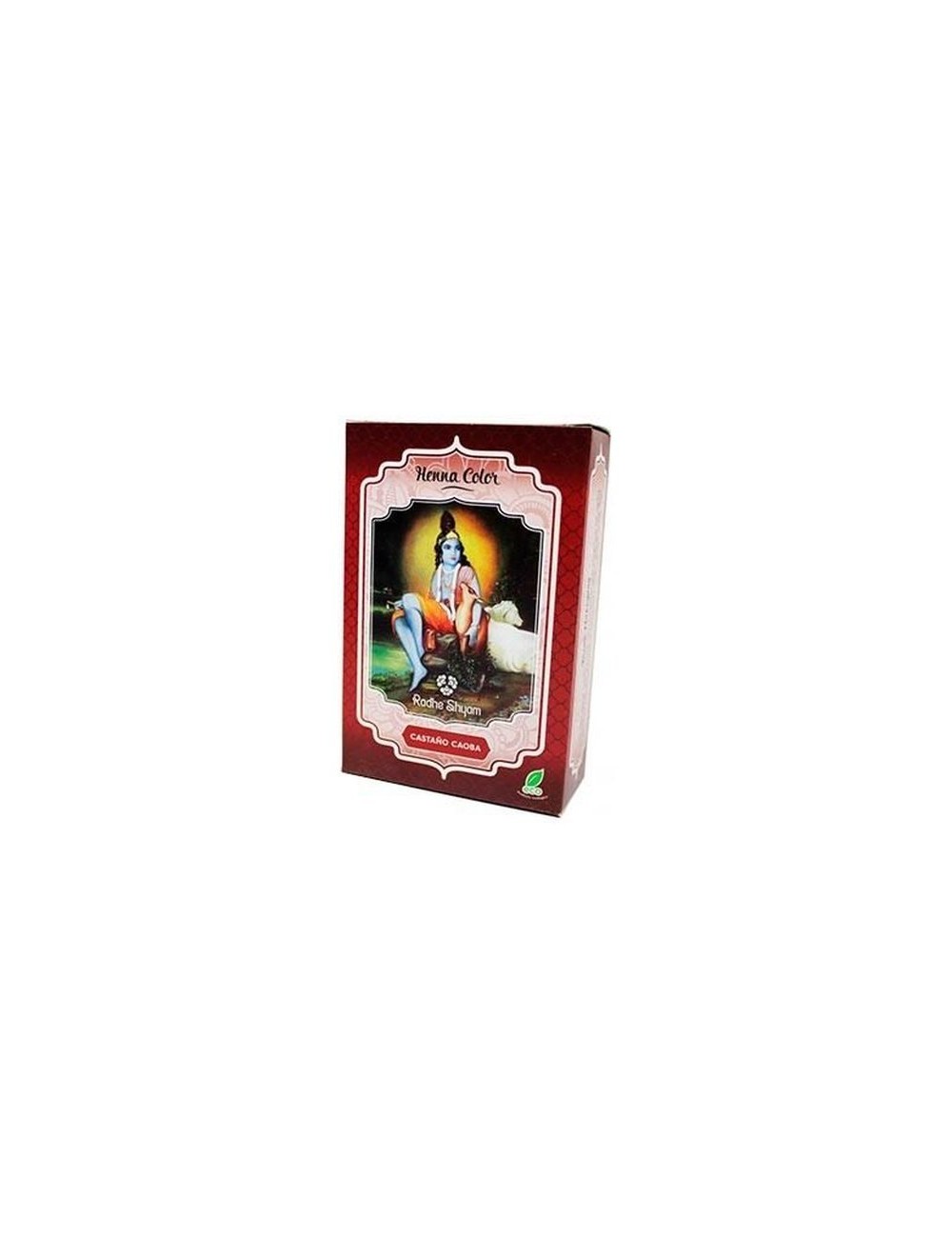 RADHE SHYAM HENNA CASTAÑO CAOBA 100 GR