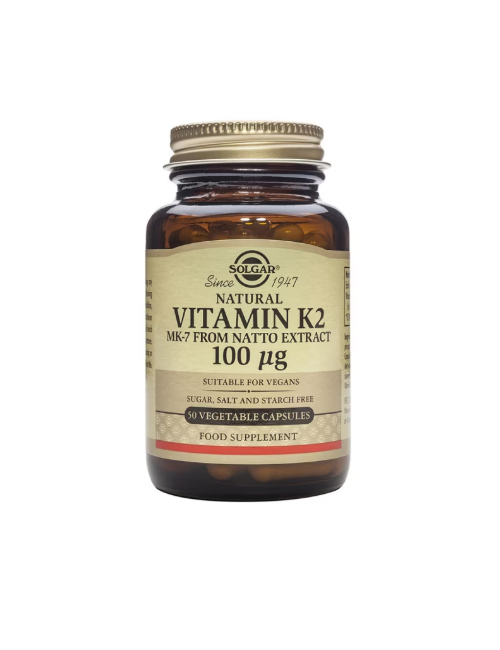 SOLGAR VITAMINA K2 100 UG 50 CAPSULAS