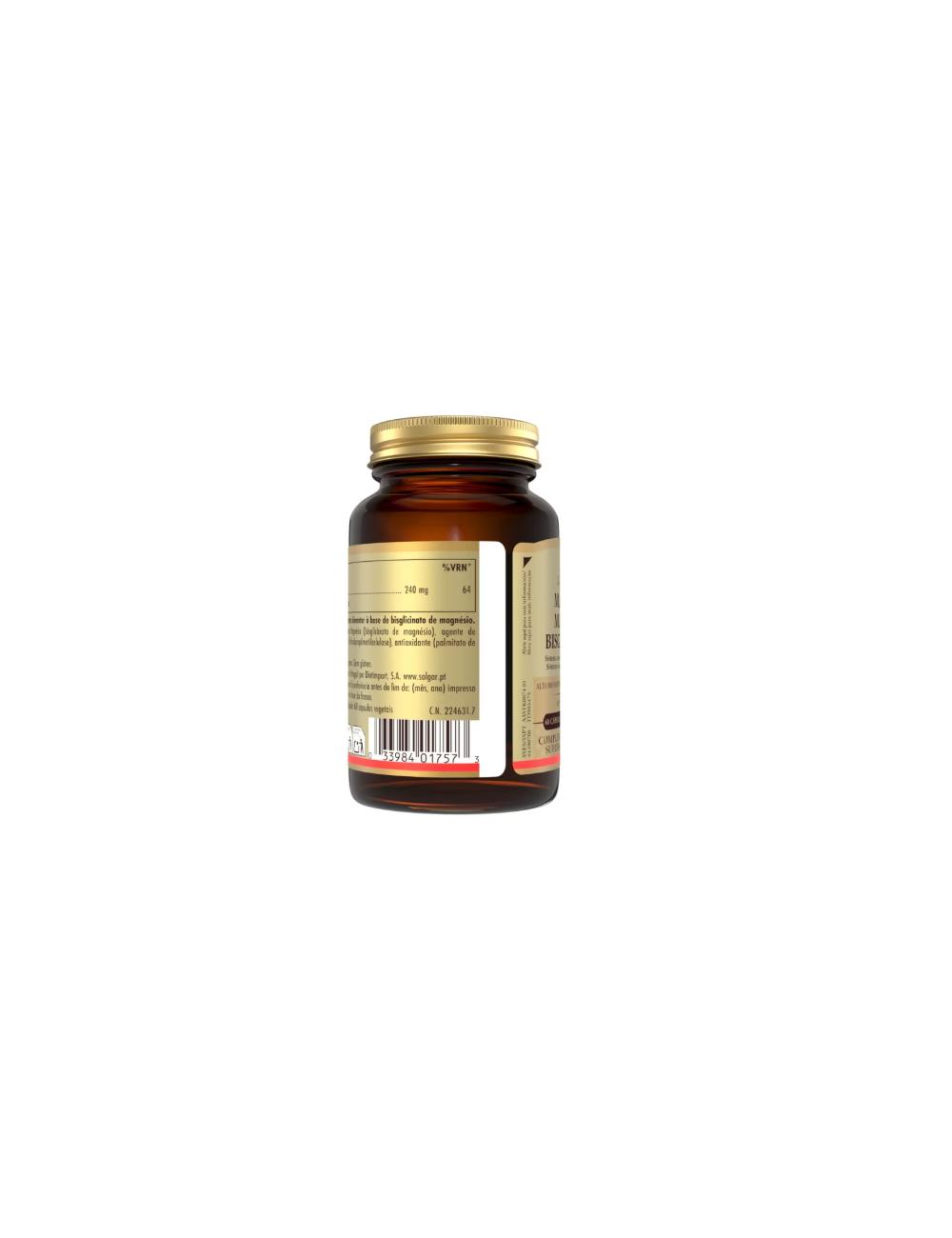 SOLGAR MAGNESIO BISGLICINATO 60 CAPSULAS