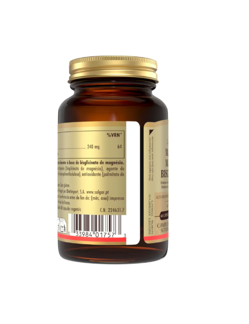 SOLGAR MAGNESIO BISGLICINATO 60 CAPSULAS