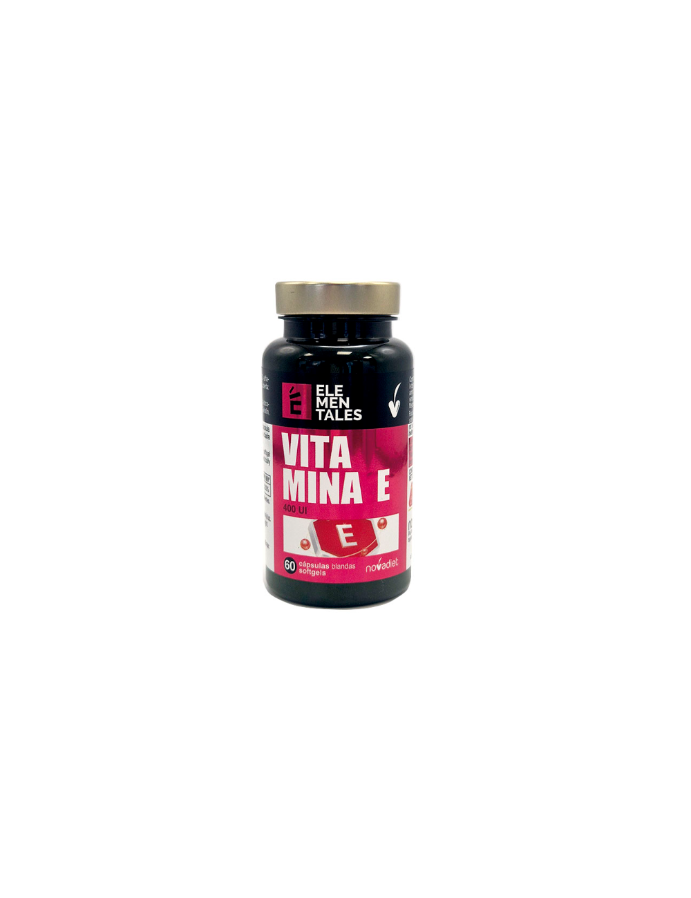 NOVADIET VITAMINA E 400 UI 60 CAPSULAS