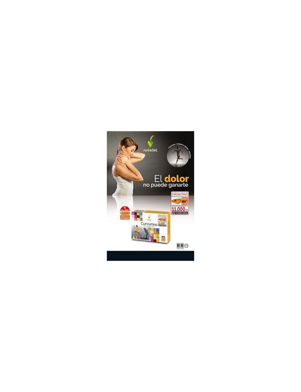 NOVADIET CURCURINA 30 CAPSULAS