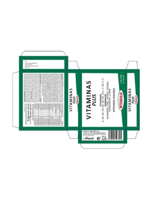 VITAMINAS PLUS 30 CAP INTEGRALIA