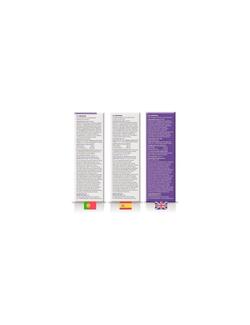 SORIA NATURAL COMPOSOR 25 lEPIDIUM 50 ML