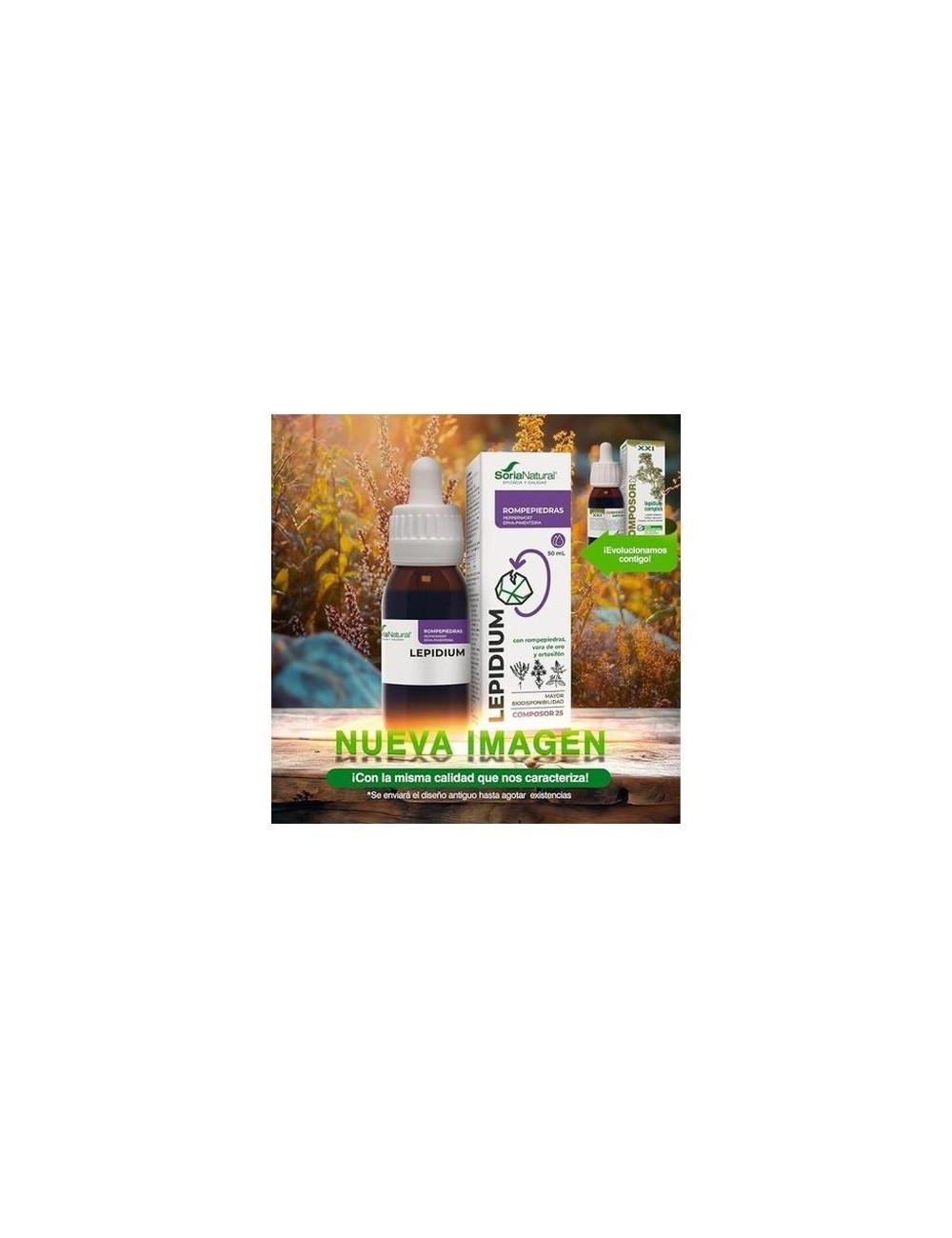 SORIA NATURAL COMPOSOR 25 lEPIDIUM 50 ML
