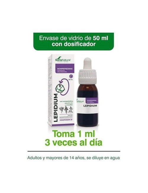 SORIA NATURAL COMPOSOR 25 lEPIDIUM 50 ML