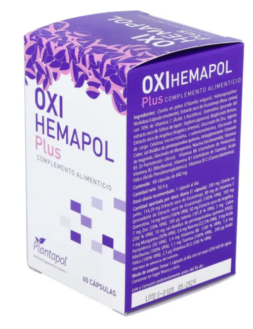 OXIHEMAPOL PLUS 60 CAPSULAS PLANTAPOL
