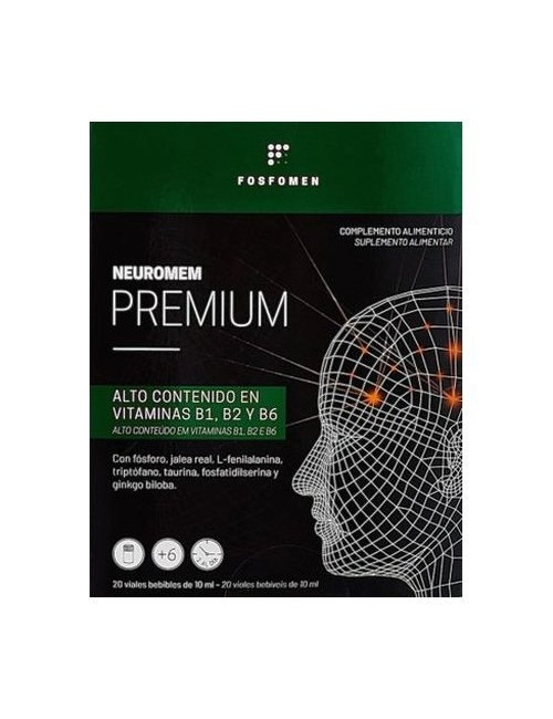 HERBORA NEUROMEM PREMIUM 20 VIALES