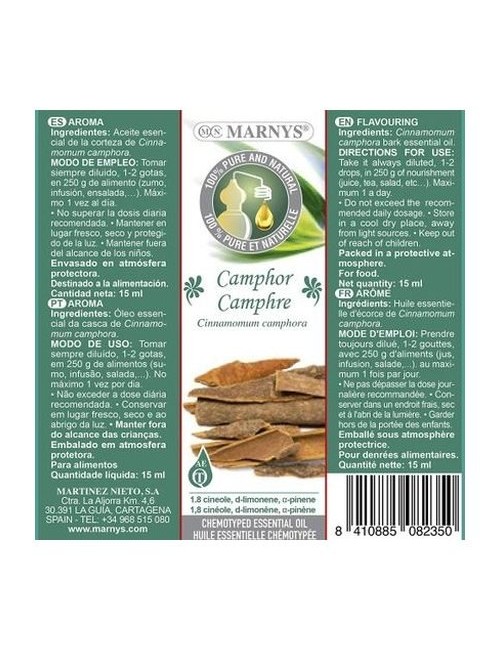 MARNYS ACEITE ESENCIAL ALCANFOR 15 ML