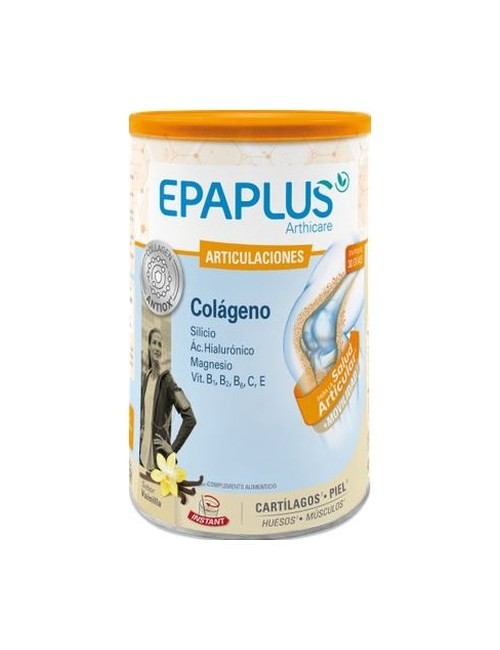 COLÁGENO CON SILICIO SABOR VAINILLA INSTANT. 325 GR EPAPLUS