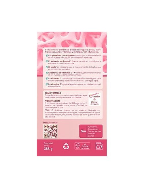 EPAPLUS COLAGENO ARTHICARE HUESOS  388 GR
