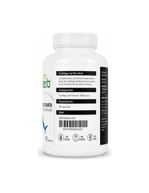 CARTÍLAGO DE TIBURÓN 90 CÁPSULAS FITO HERB