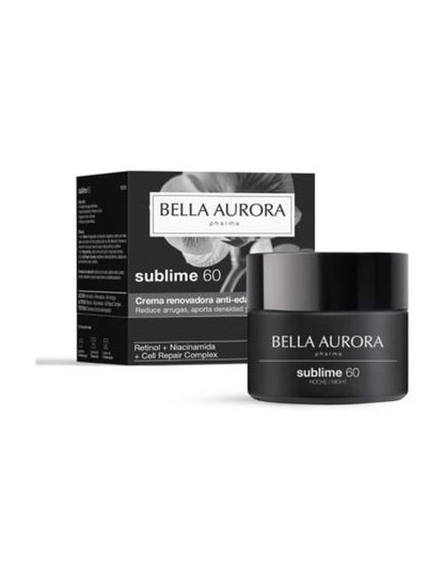 BELLA AURORA CREMA ANTIEDAD SUBLIME 60+ NOCHE 50 ML