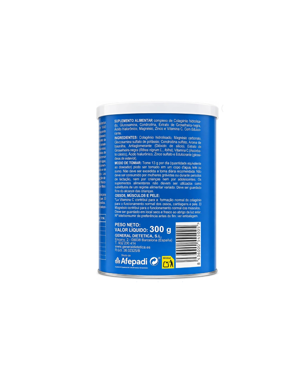 INTEGRALIA COLÁGENO SOLUBLE FORTE FLEX 300 GR