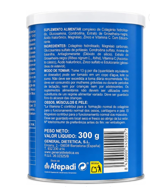 INTEGRALIA COLÁGENO SOLUBLE FORTE FLEX 300 GR
