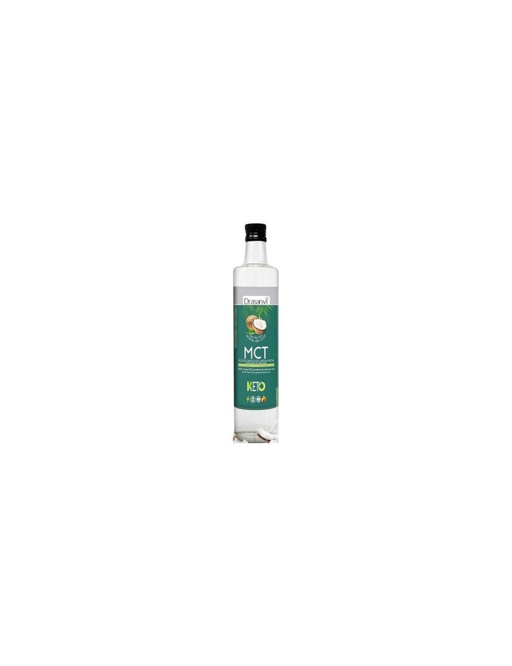DRASANVI ACEITE MCT KETO ACEITE COCO 500 ML