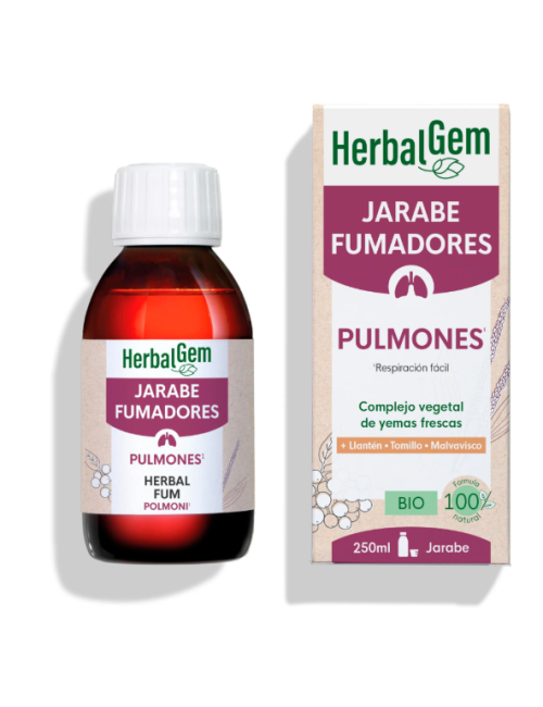 HERBALGEM JARABE FUMADORES PULMONES  250 ML