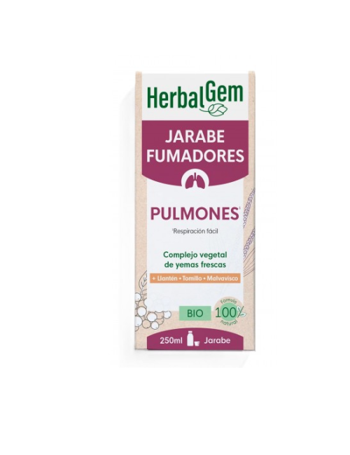 HERBALGEM JARABE FUMADORES PULMONES  250 ML