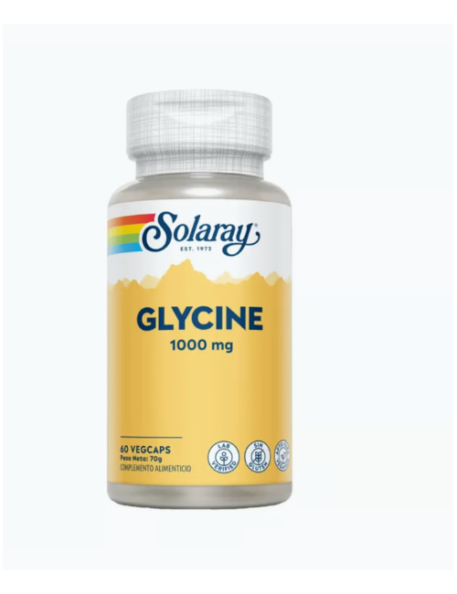 SOLARAY GLYCINA 1000 MG 60 CAPSULAS
