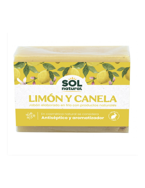 SOL NATURAL JABÓN LIMÓN Y CANELA 100 GR