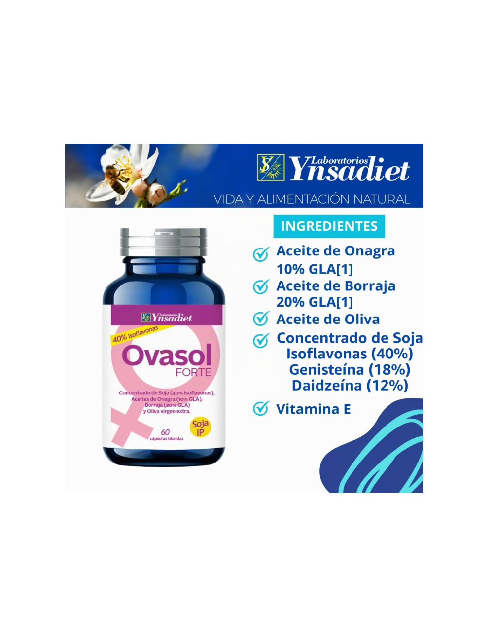OVASOL FORTE 60 CAP