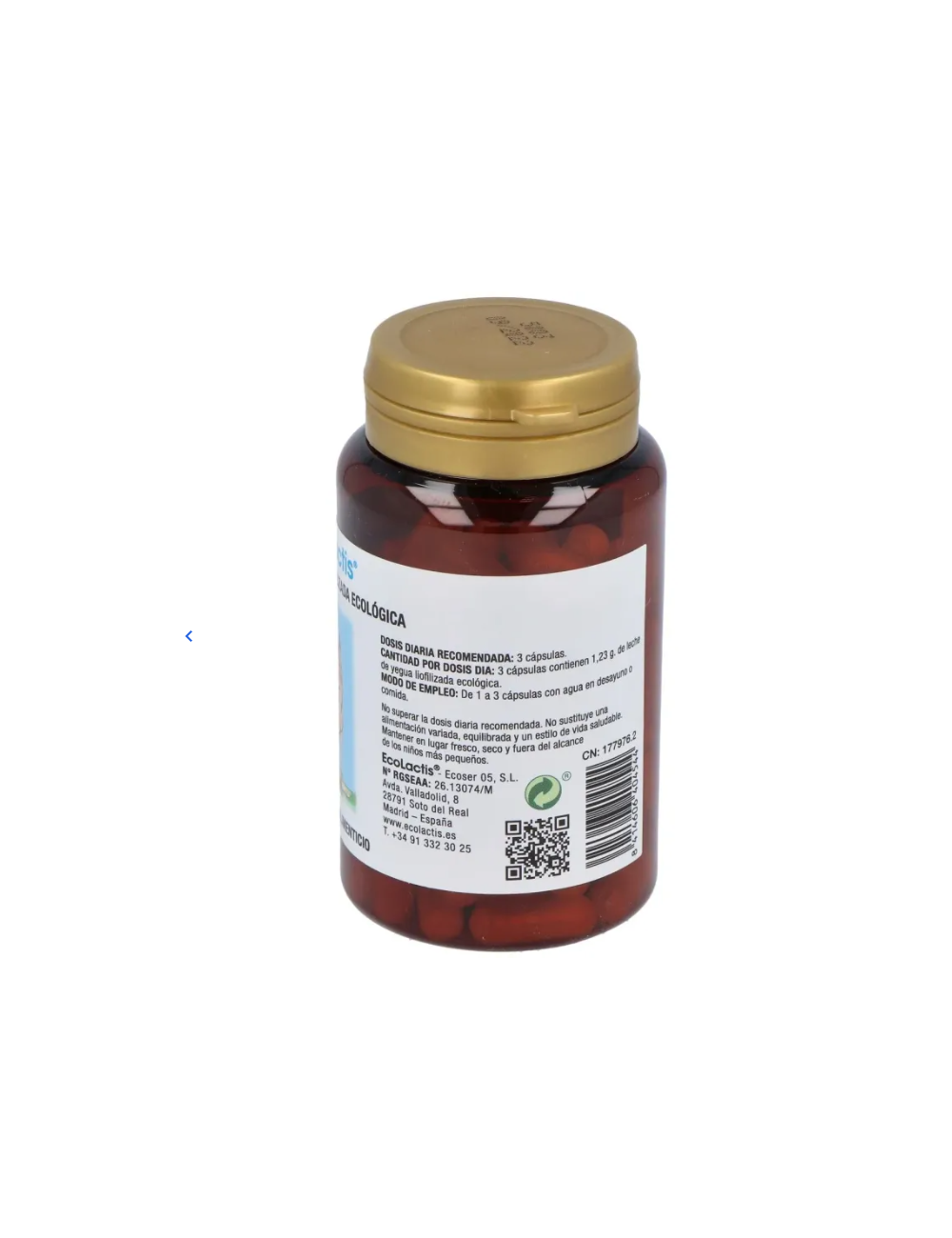 ECOLACTIS LECHE DE YEGUA LIOFILIZADA ECO 90 CAP
