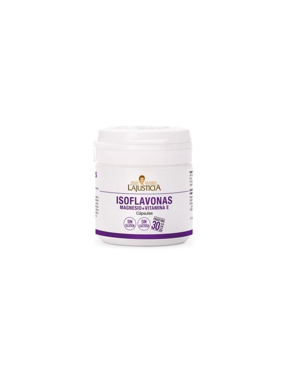 ANA MARIA LA JUSTICIA ISOFLAVONAS+MG+VIT-E 30 CAP