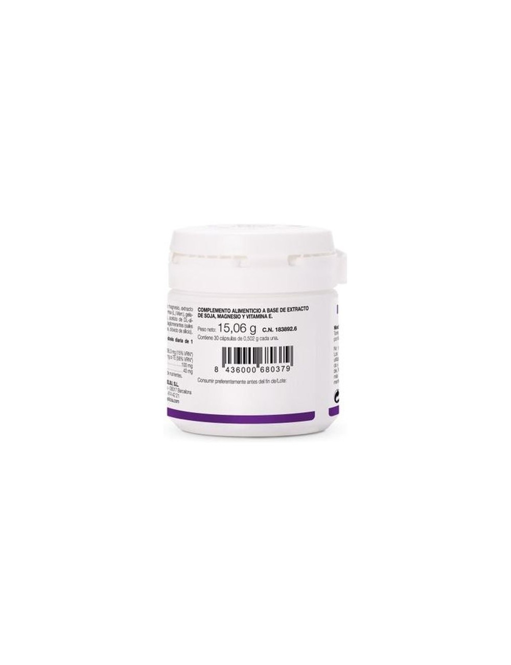 ANA MARIA LA JUSTICIA ISOFLAVONAS+MG+VIT-E 30 CAP