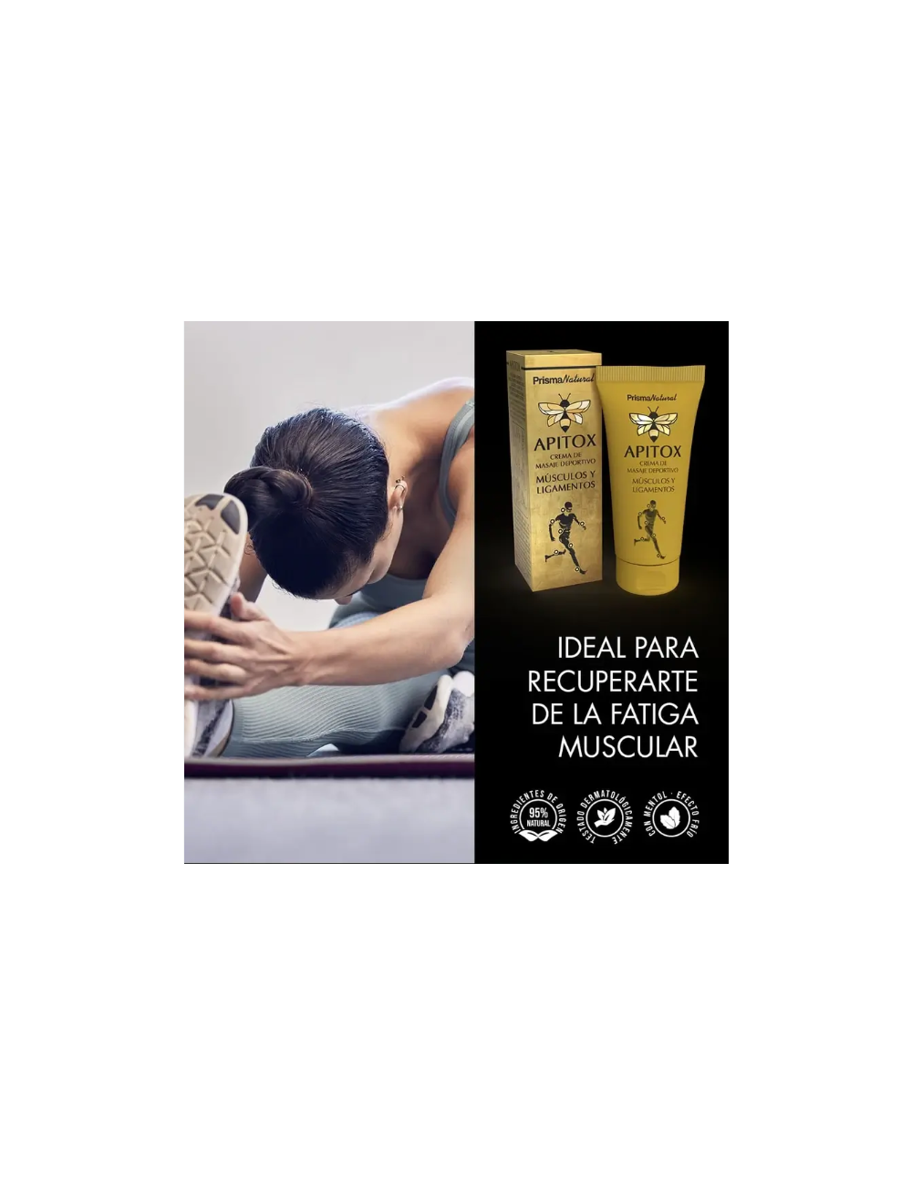 PRISMA NATURAL APITOX CREMA DE MASAJE DEPORTIVO 60 ML