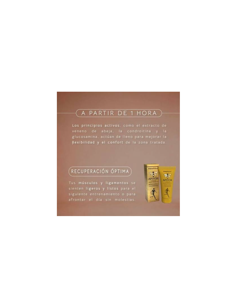 PRISMA NATURAL APITOX CREMA DE MASAJE DEPORTIVO 60 ML