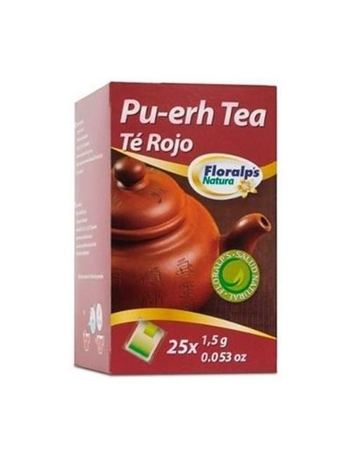 TÉ PU-EHR (TÉ ROJO) 25 SOBRES