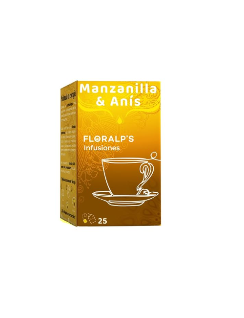 FLORALPS MANZANILLA & ANIS 25 SOBRES