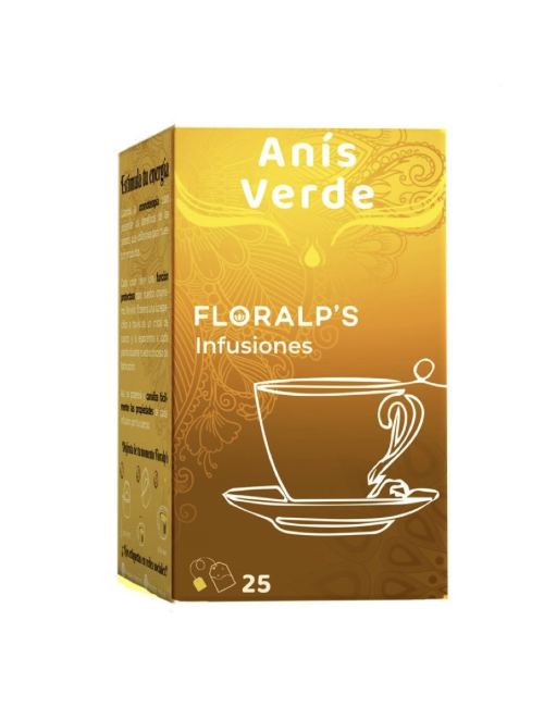 FLORALPS ANÍS VERDE 25 SOBRES