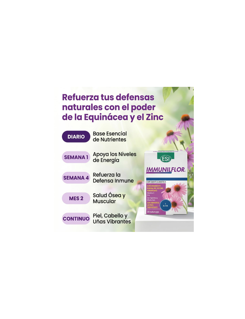 ESI IMMUNIFLOR 30 CAPSULAS