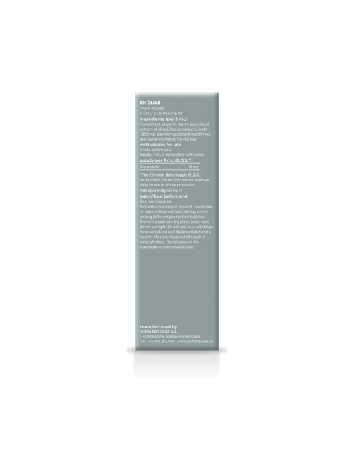 SORIA NATURAL EXTRACTO OLIVO 50 ML