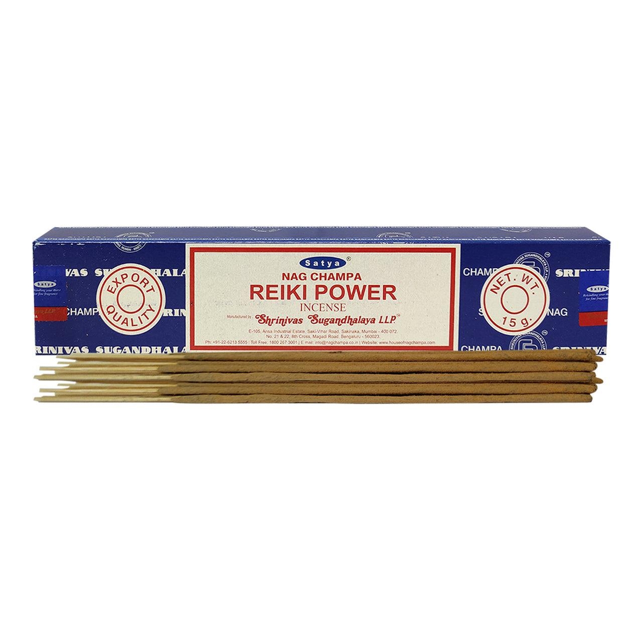 Incienso Reiki Power Sticks 15 Gr Satya