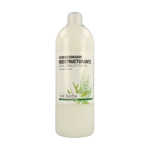 Acondicionador Reestructurante Cola Caballo y Salvia 1 L Tot Herba