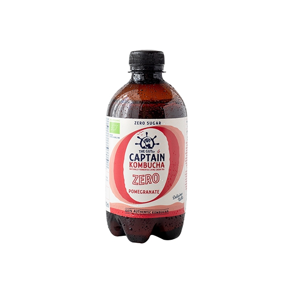 Kombucha Zero Granada 400 Ml Captain Kombucha